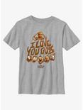 Guardians Of The Galaxy Vol. 3 Love You Guys Youth T-Shirt, ATH HTR, hi-res