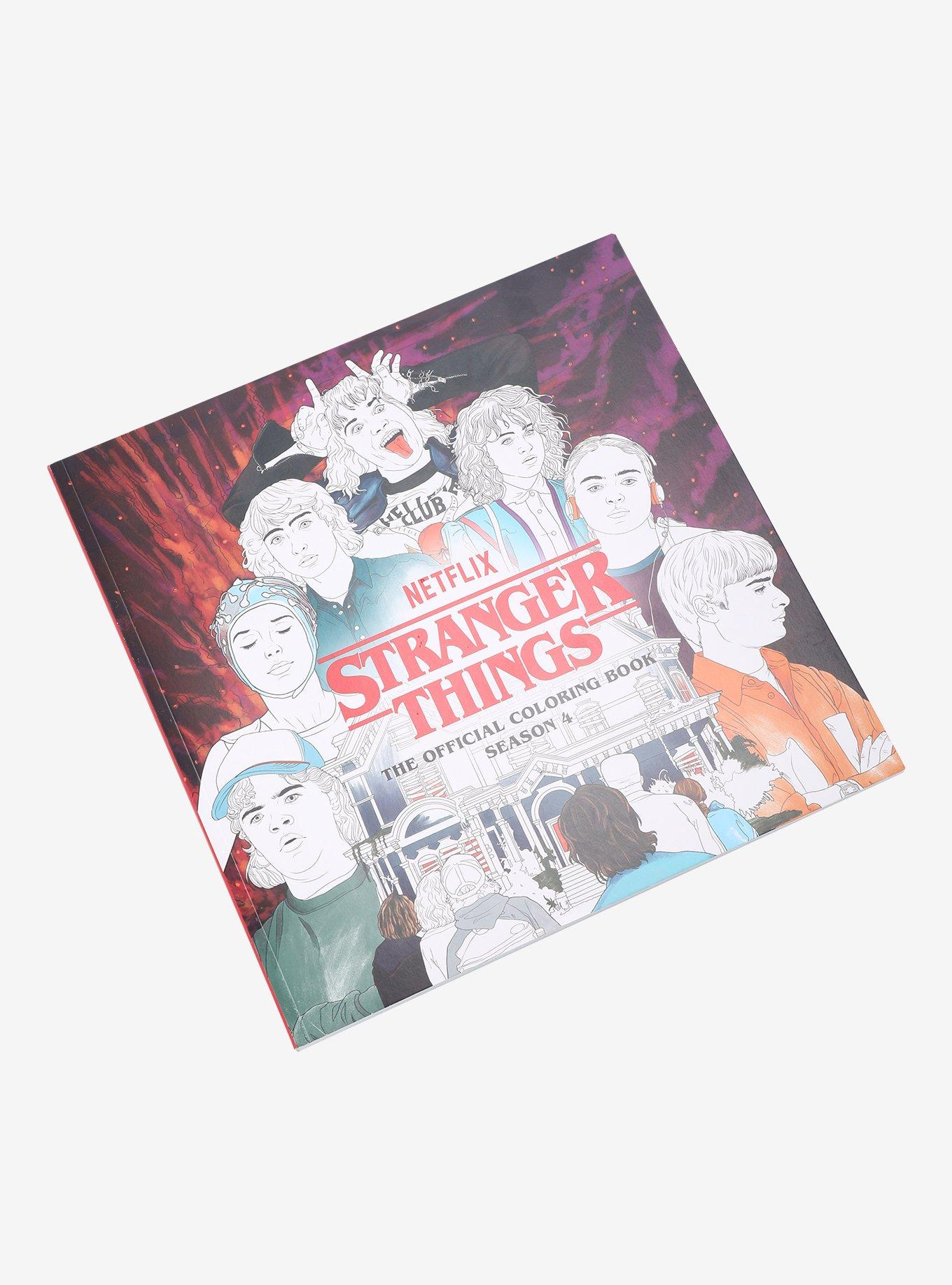 Stranger Things: The Official Coloring Book, Season 4 by Netflix:  9780593581827 | : Books