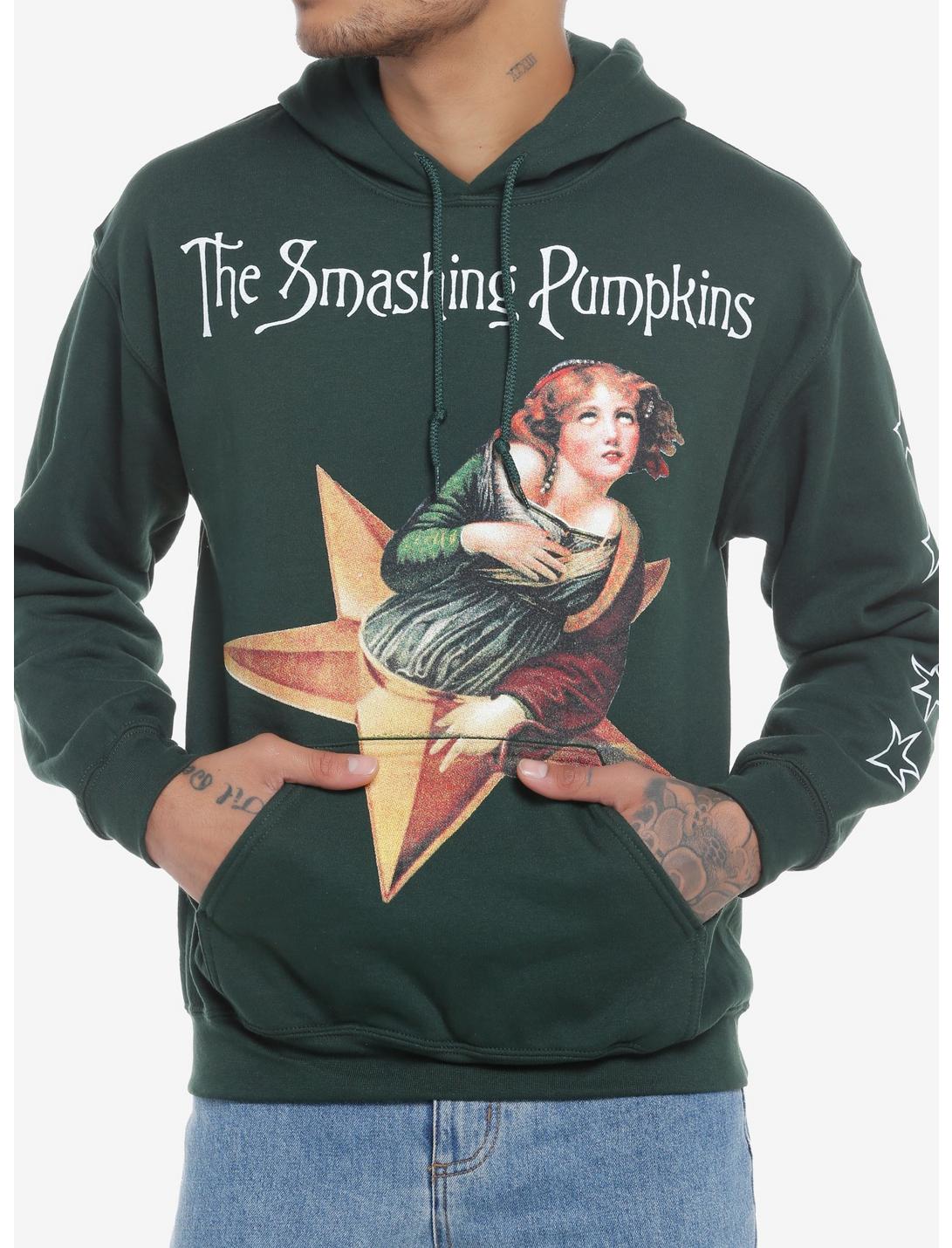 The Smashing Pumpkins Mellon Collie Hoodie, FOREST GREEN, hi-res