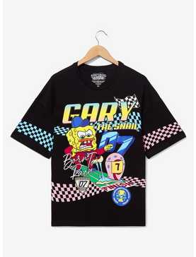 SpongeBob SquarePants Gary the Snail Racing T-Shirt - BoxLunch Exclusive, , hi-res