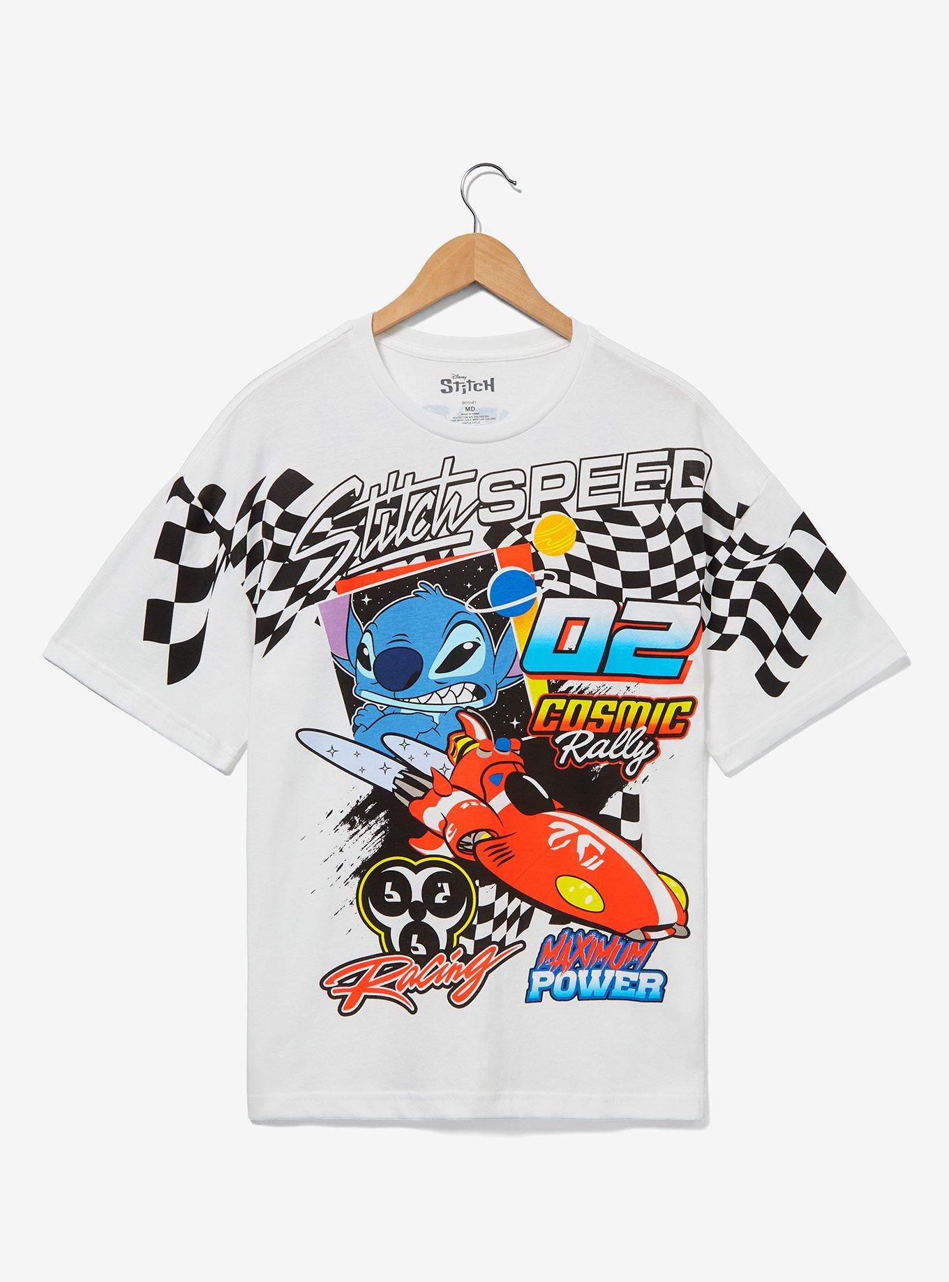 Disney Lilo & Stitch Cosmic Racing T-Shirt — BoxLunch Exclusive