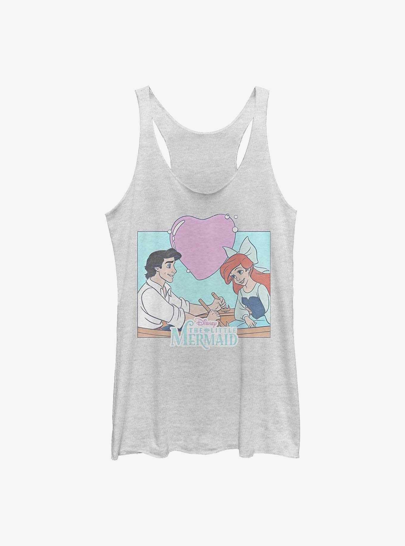 Disney The Little Mermaid Eric Loves Ariel Womens Tank Top, , hi-res