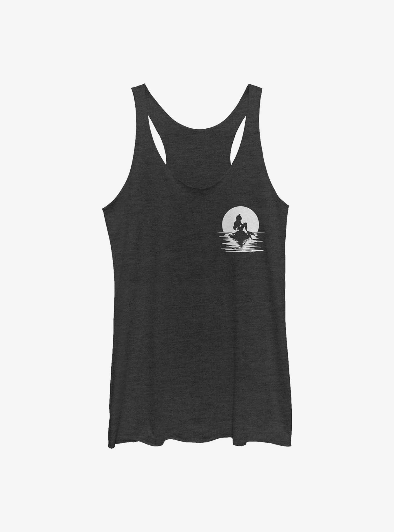 Disney The Little Mermaid Pocket Mermaid Moon Womens Tank Top