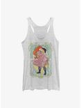 Disney The Little Mermaid Ariel and Eric Ever After Womens Tank Top, WHITE HTR, hi-res