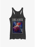 Disney The Little Mermaid Ariel Dreamer Poster Womens Tank Top, BLK HTR, hi-res
