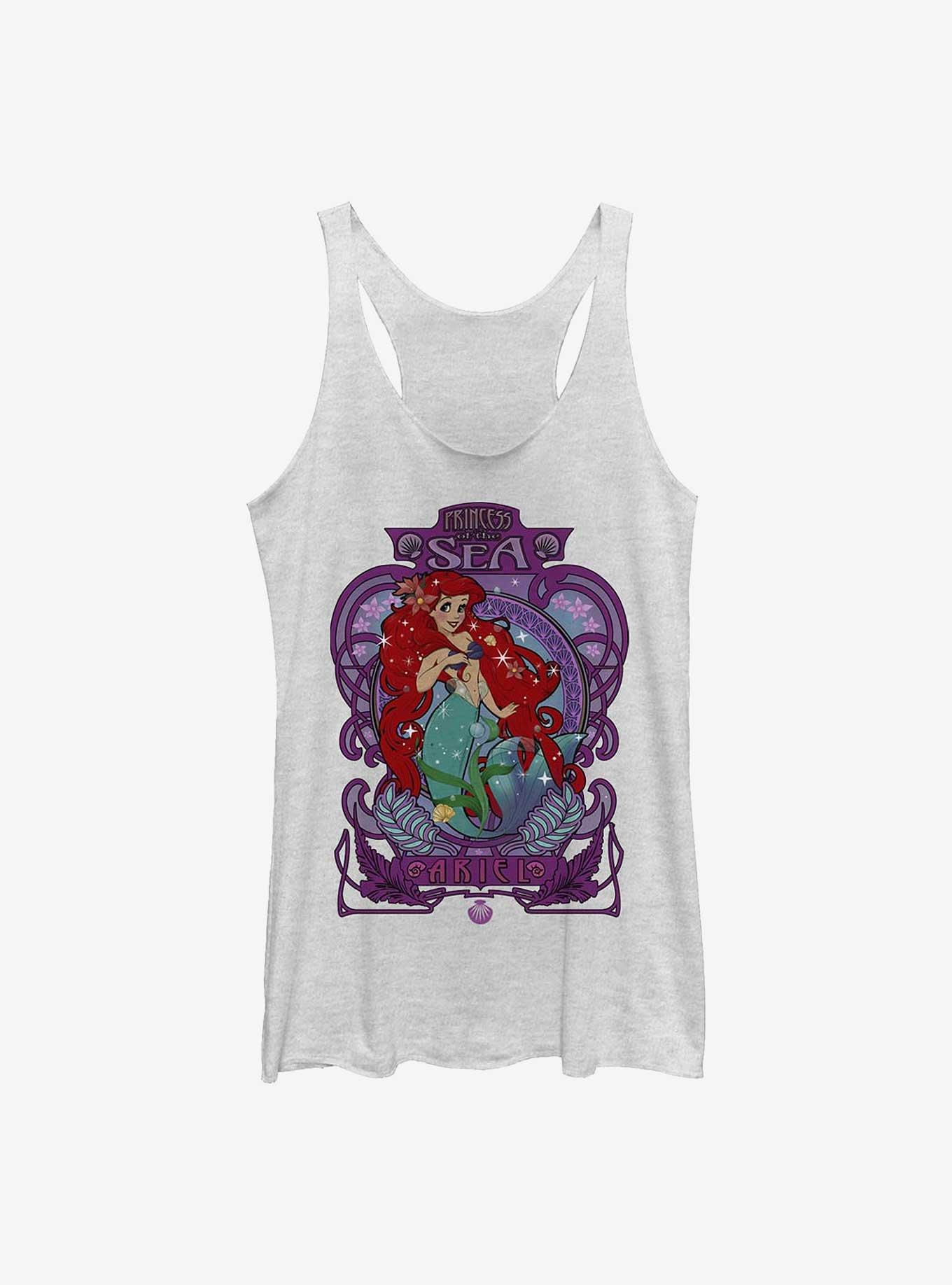 Disney The Little Mermaid Ariel Nouveau Princess Womens Tank Top, , hi-res