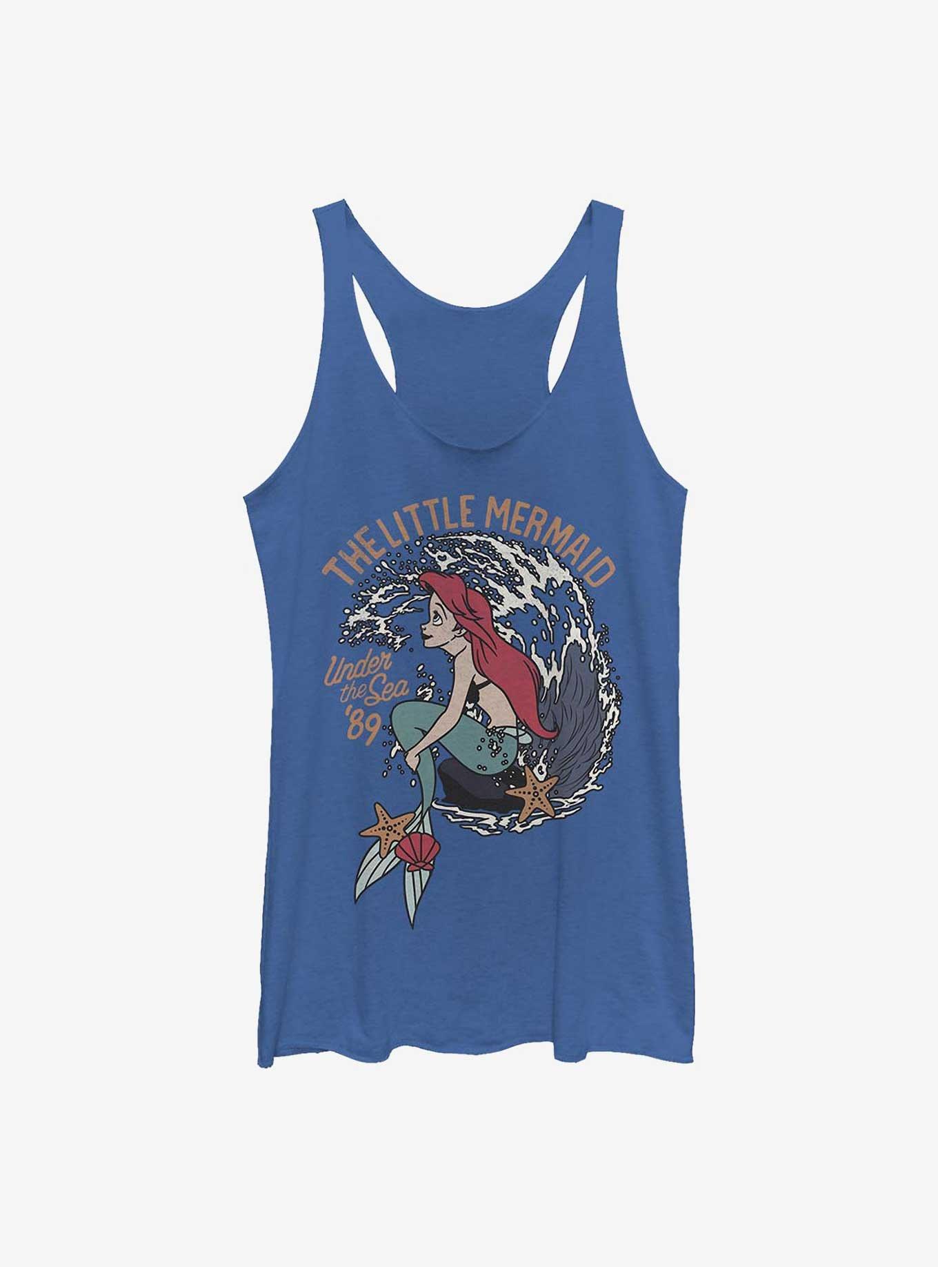 Disney The Little Mermaid Vintage Ariel Womens Tank Top, , hi-res