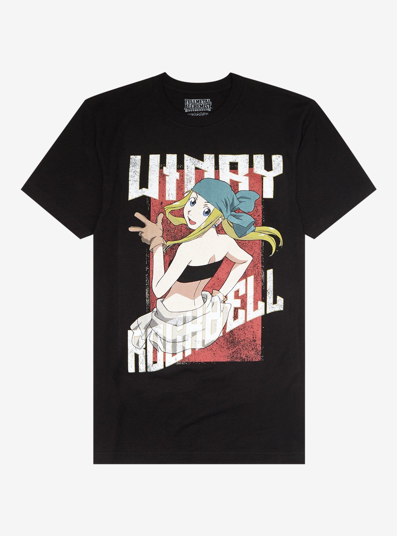 Fullmetal Alchemist Winry Rockbell T-Shirt, BLACK, hi-res