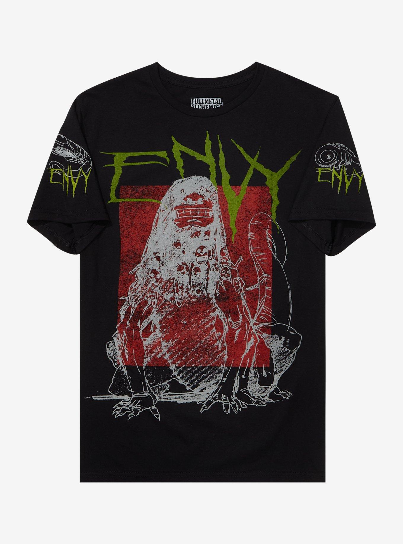 Fullmetal Alchemists Envy T-Shirt, BLACK, hi-res