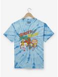 BT21 Sunset Beach Tie-Dye T-Shirt - BoxLunch Exclusive, BLUE, hi-res