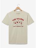 The Killers Playing Cards T-Shirt - BoxLunch Exclusive , TANBEIGE, hi-res