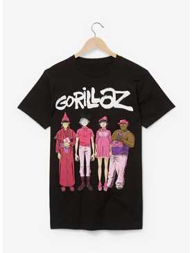 Gorillaz Group Portrait T-Shirt - BoxLunch Exclusive, , hi-res