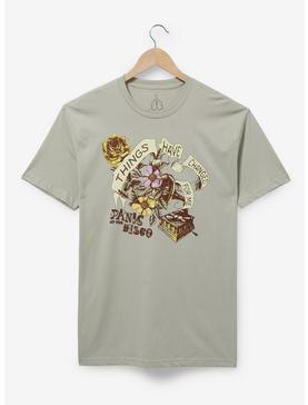 Panic! At The Disco Pretty Odd Flower Record Player T-Shirt - BoxLunch Exclusive, , hi-res