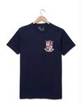 The Umbrella Academy Crest T-Shirt — BoxLunch Exclusive, NAVY, hi-res