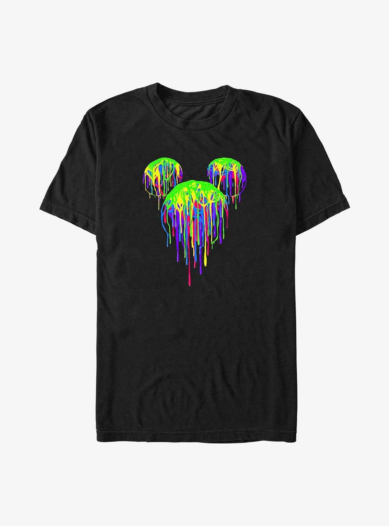 Disney Mickey Mouse Drip Silhouette Big & Tall T-Shirt