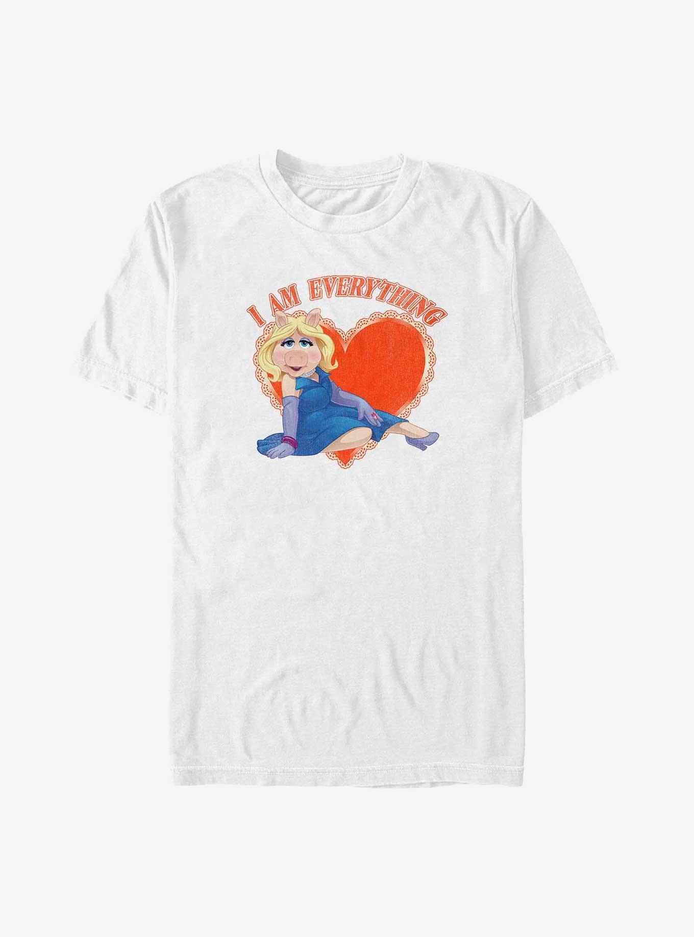 Disney The Muppets I Am Everything Miss Piggy Big & Tall T-Shirt, WHITE, hi-res