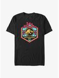 Jurassic Park Gene Tech Big & Tall T-Shirt, BLACK, hi-res