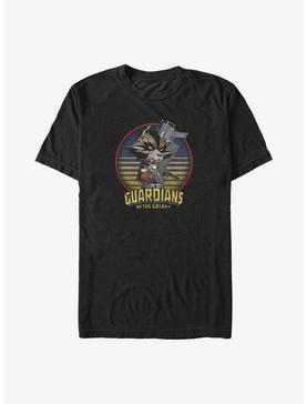 Marvel The Guardians of the Galaxy Heavy Metal Rocket Big & Tall T-Shirt, , hi-res