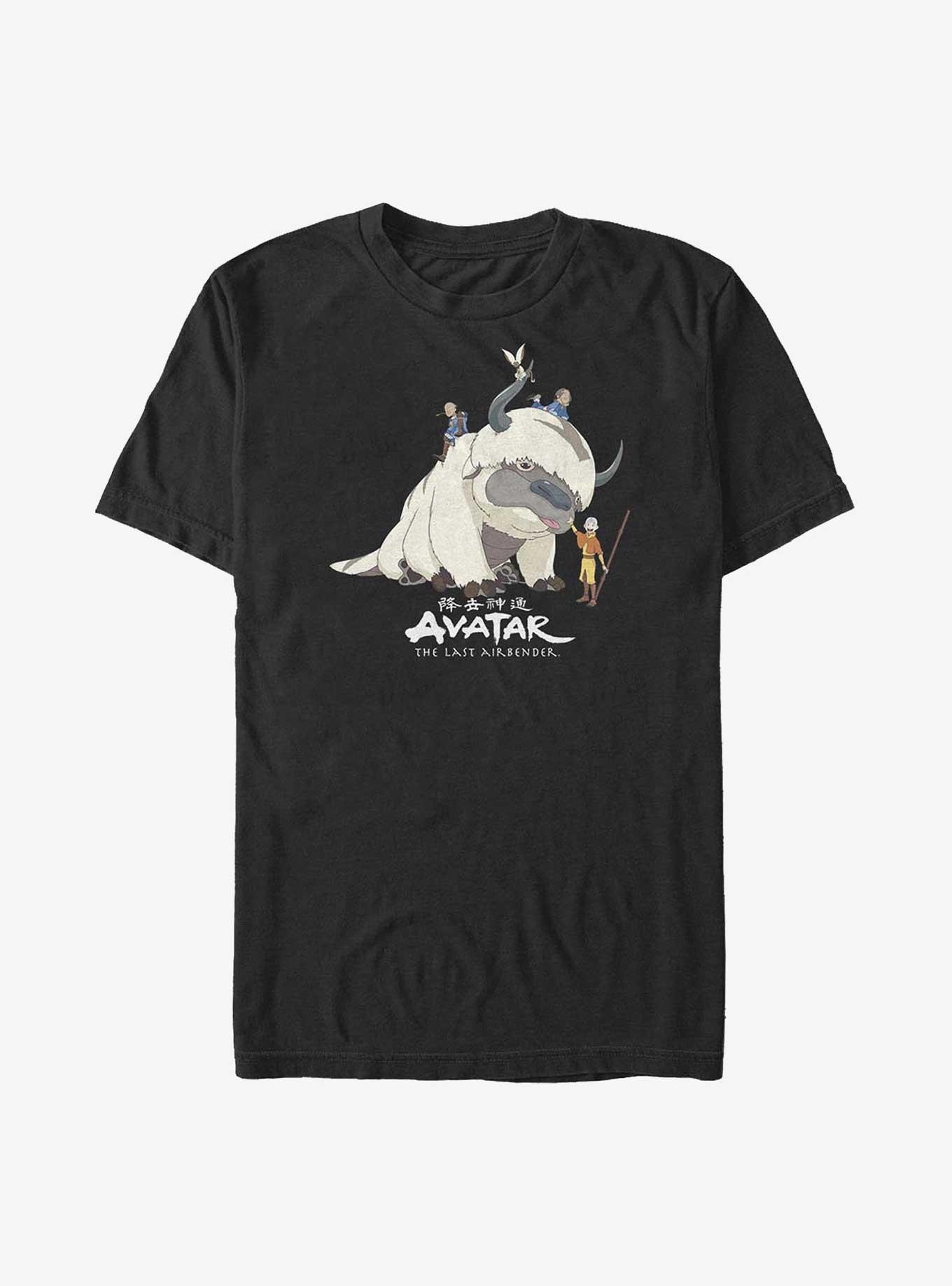 Avatar: The Last Airbender Avatar Gang Big & Tall T-Shirt, BLACK, hi-res