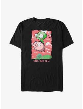 Invader ZIM Ride The Pig Big & Tall T-Shirt, , hi-res