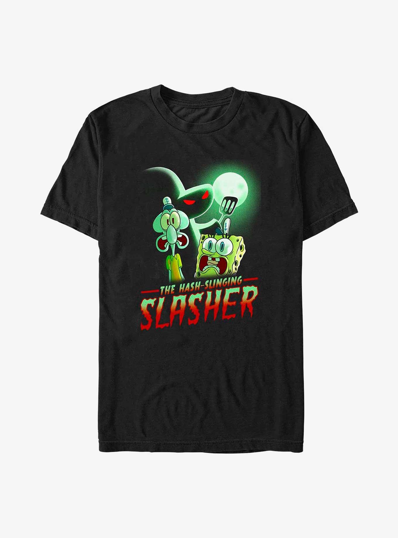 SpongeBob SquarePants Hash Slinging Slasher Big Tall T Shirt