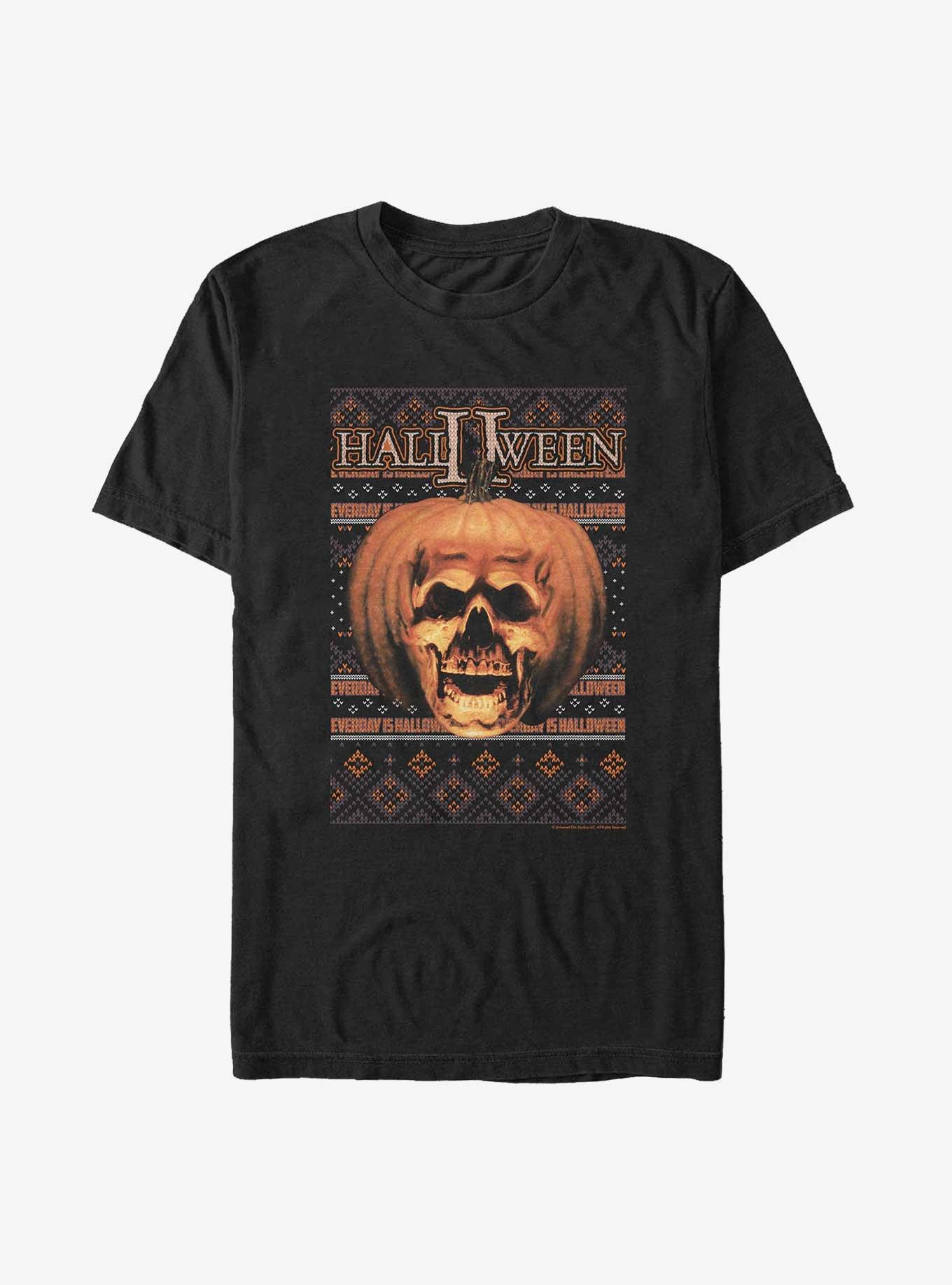 Halloween Night Pumpkin Face Big & Tall T-Shirt, BLACK, hi-res