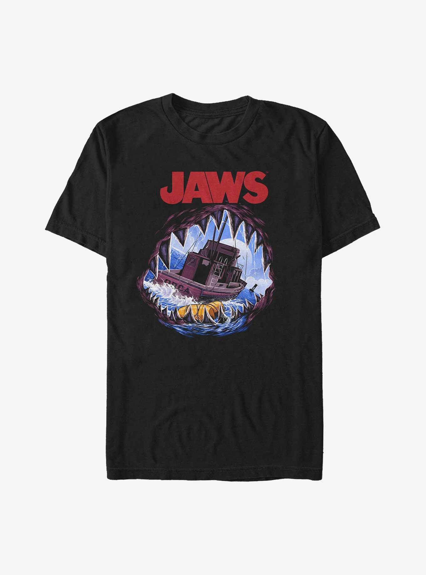Jaws Deep Sea Terror Big & Tall T-Shirt, , hi-res