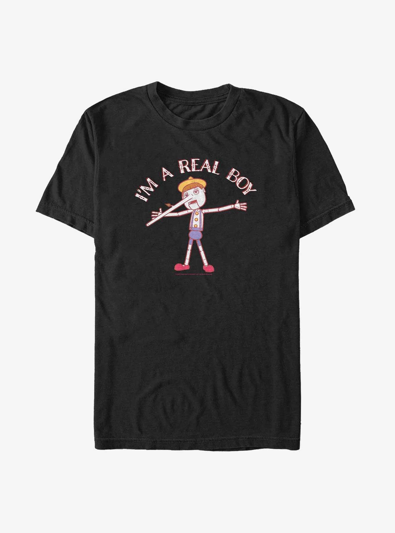Shrek Pinocchio Real Boy Big & Tall T-Shirt