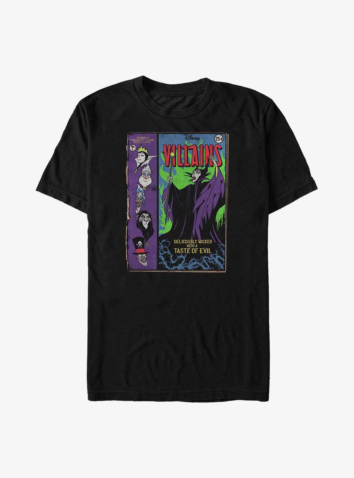 Disney Villains Spell Castor Big & Tall T-Shirt, BLACK, hi-res