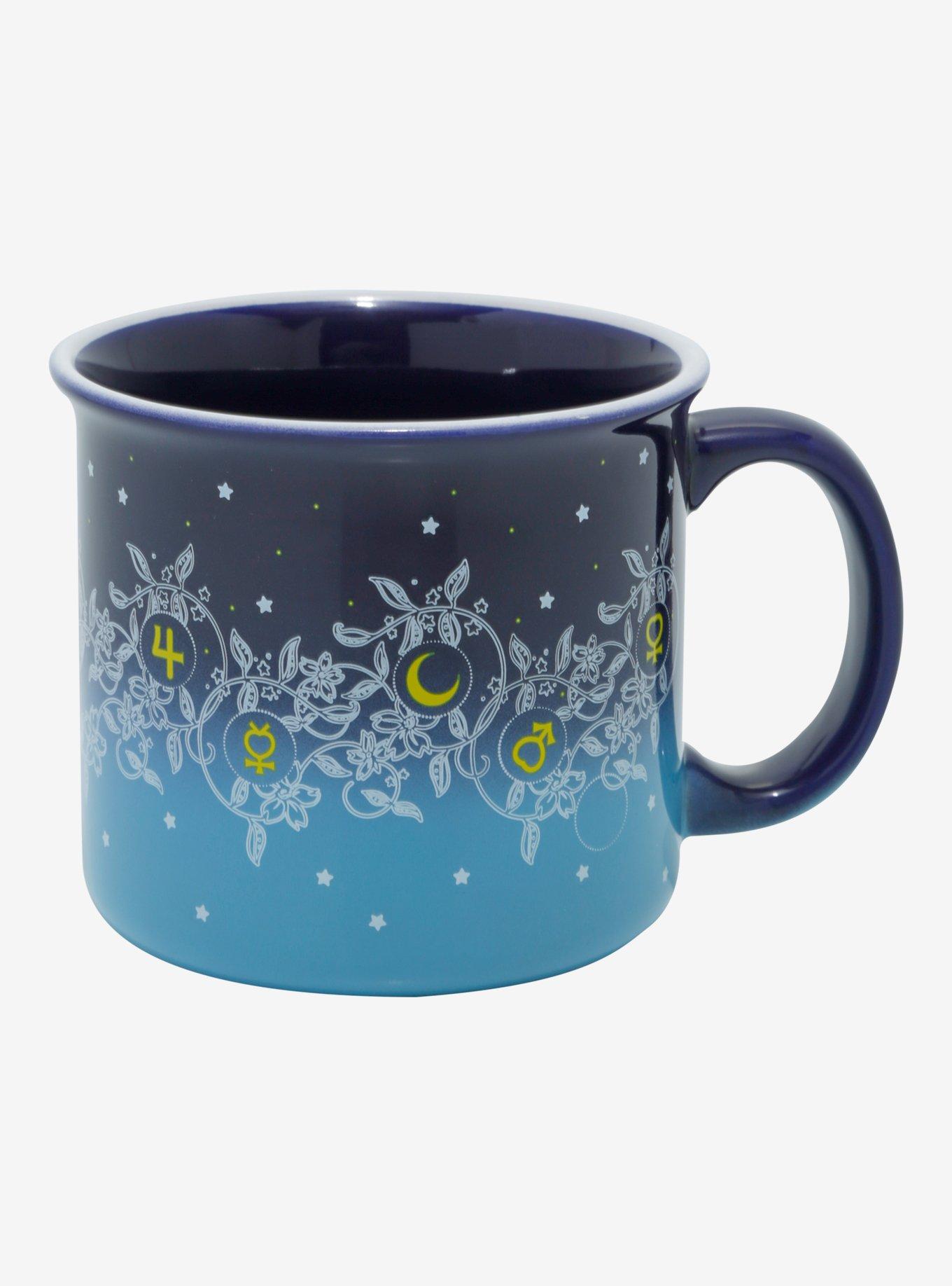 Sailor Moon Floral Ombré Mug