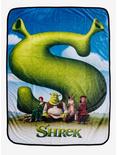 Shrek Film Poster Fleece Throw, , hi-res
