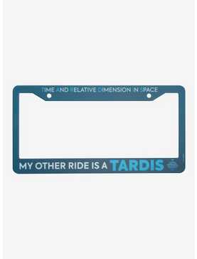 Doctor Who TARDIS License Plate Frame - BoxLunch Exclusive, , hi-res