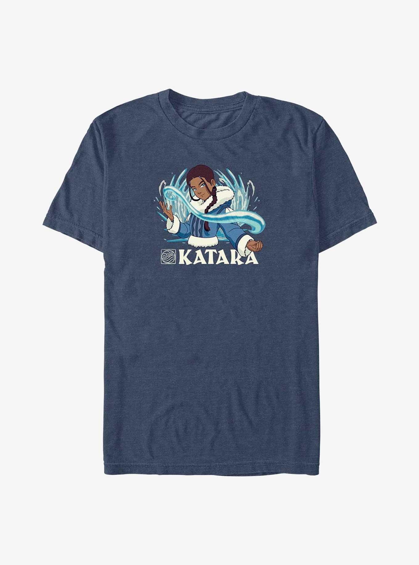 Avatar: The Last Airbender Waterbender Katara Big & Tall T-Shirt, , hi-res
