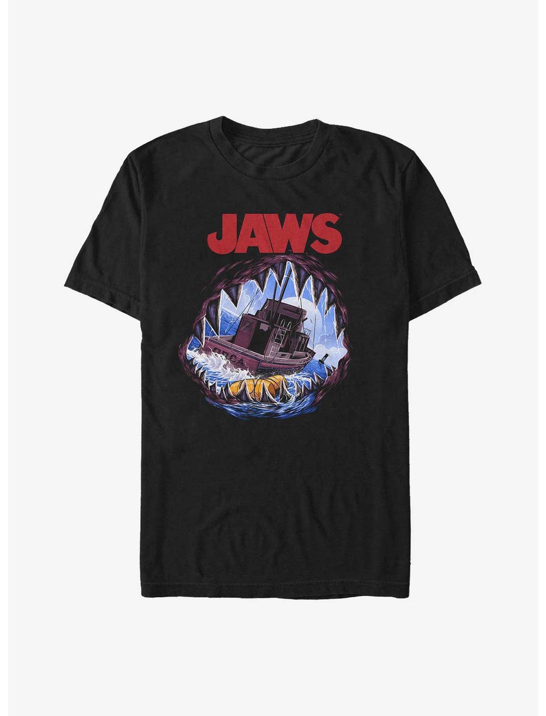 Jaws Deep Sea Terror Big & Tall T-Shirt, BLACK, hi-res