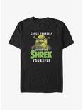 Shrek Check Yourself Before You Shrek Yourself Big & Tall T-Shirt, BLACK, hi-res