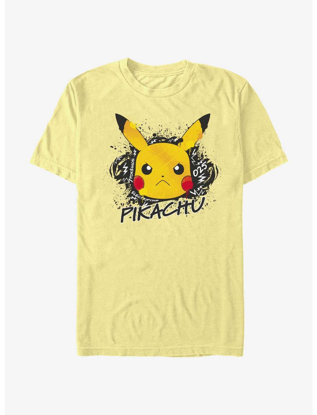 Pokemon Angry Pikachu T-Shirt, BANANA, hi-res