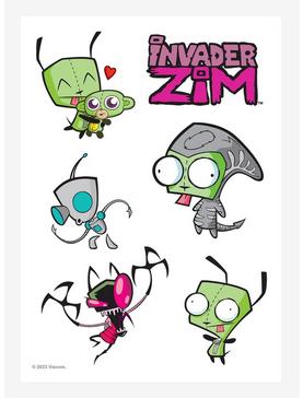 Invader Zim Pack Sticker Sheet, , hi-res