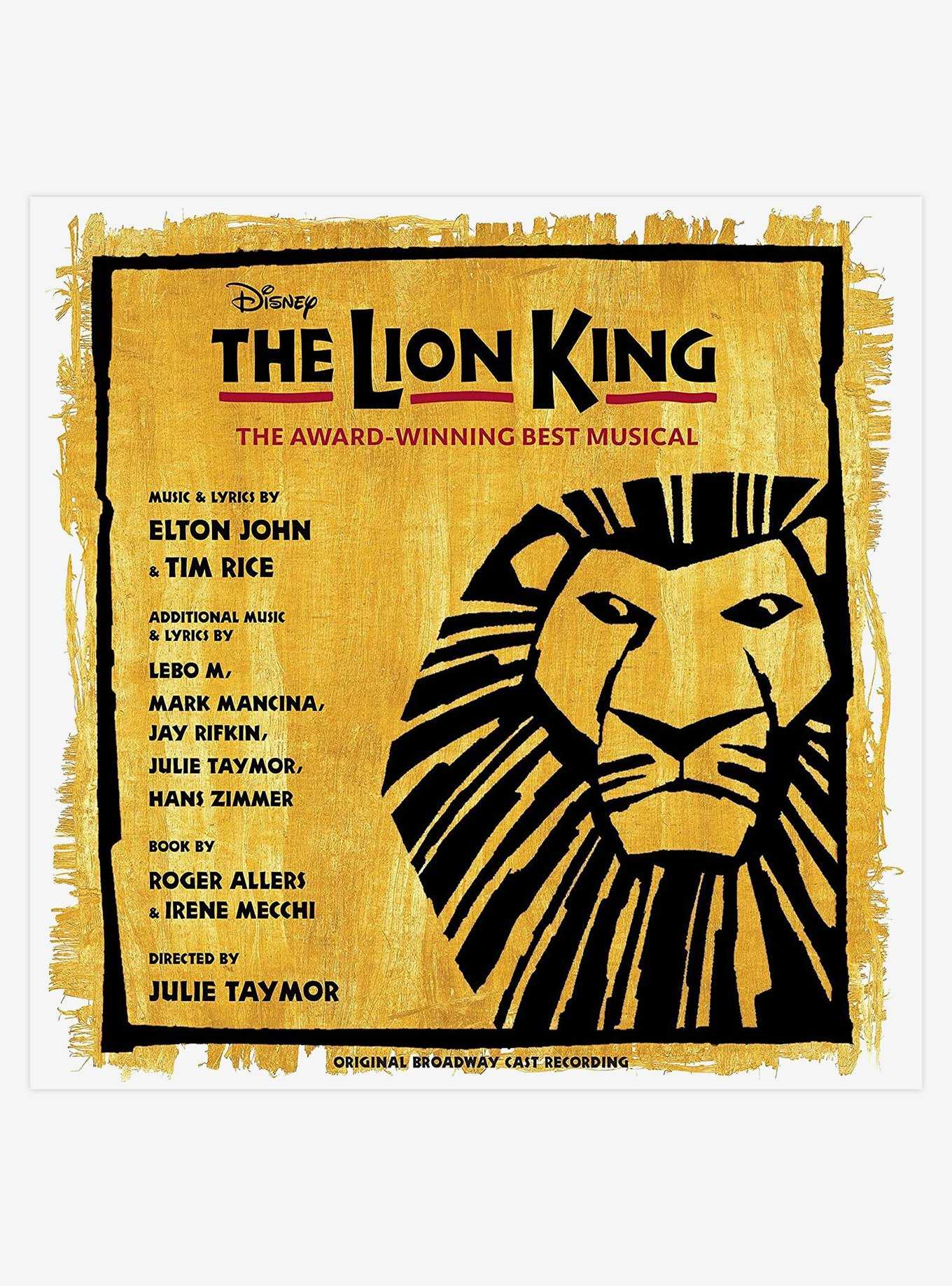 Disney The Lion King (Original Broadway Cast) Vinyl LP, , hi-res