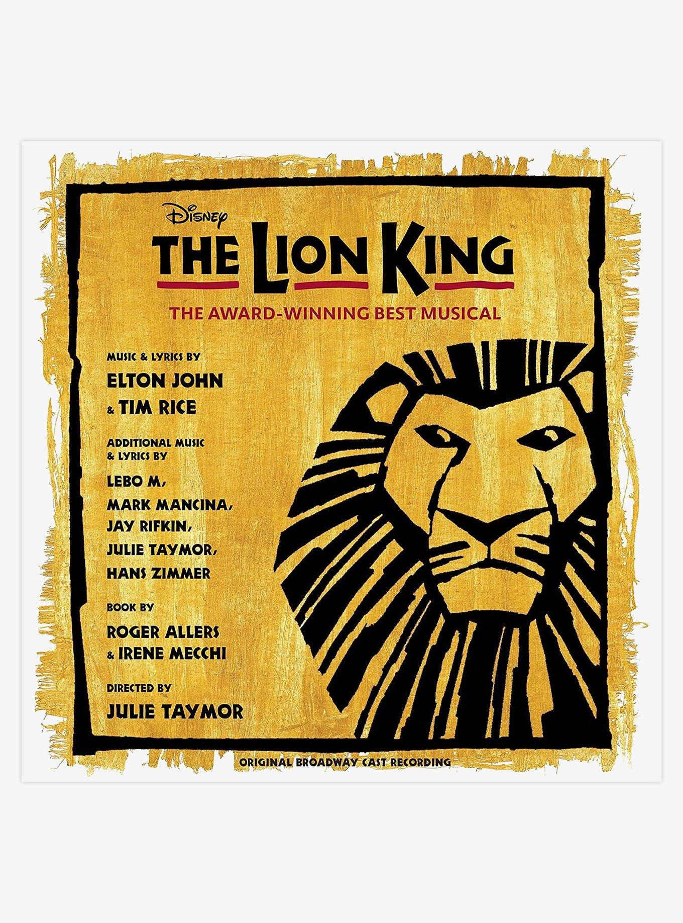 Disney The Lion King (Original Broadway Cast) Vinyl LP, , hi-res