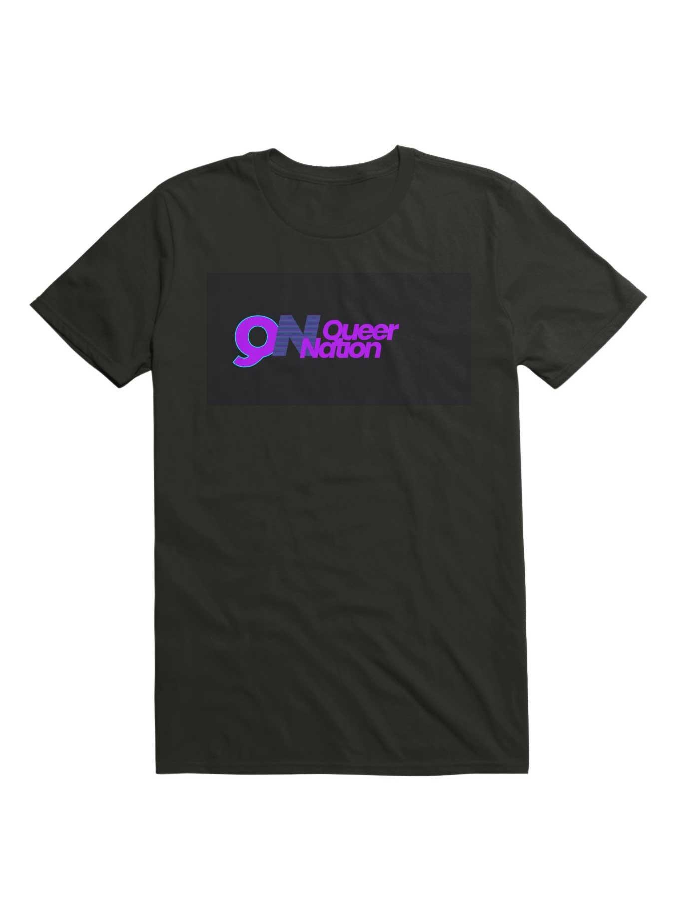 Queer Nation T-Shirt, BLACK, hi-res