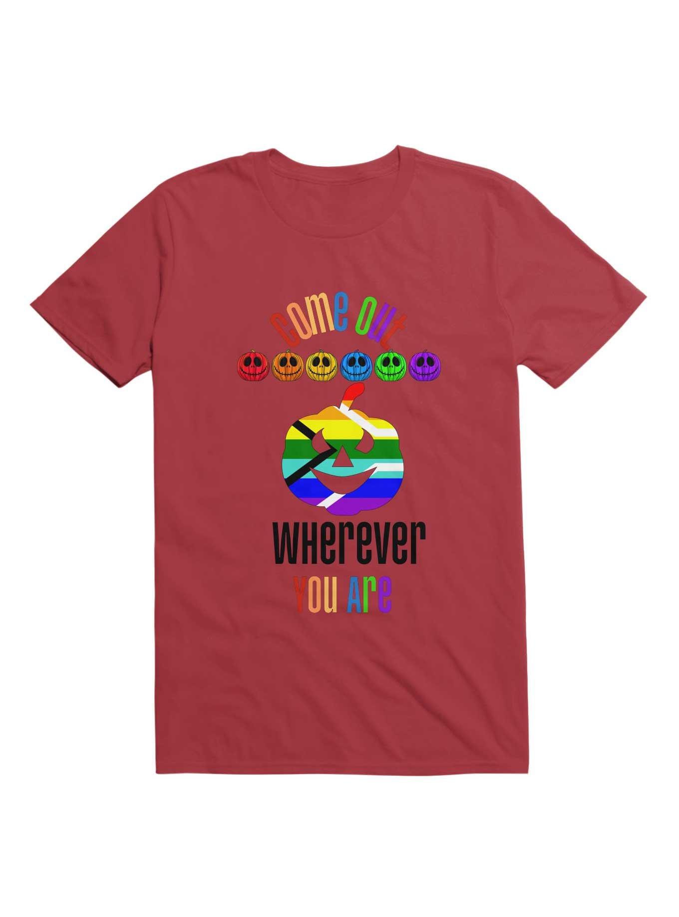 Come Out Wherever You Are T-Shirt, RED, hi-res