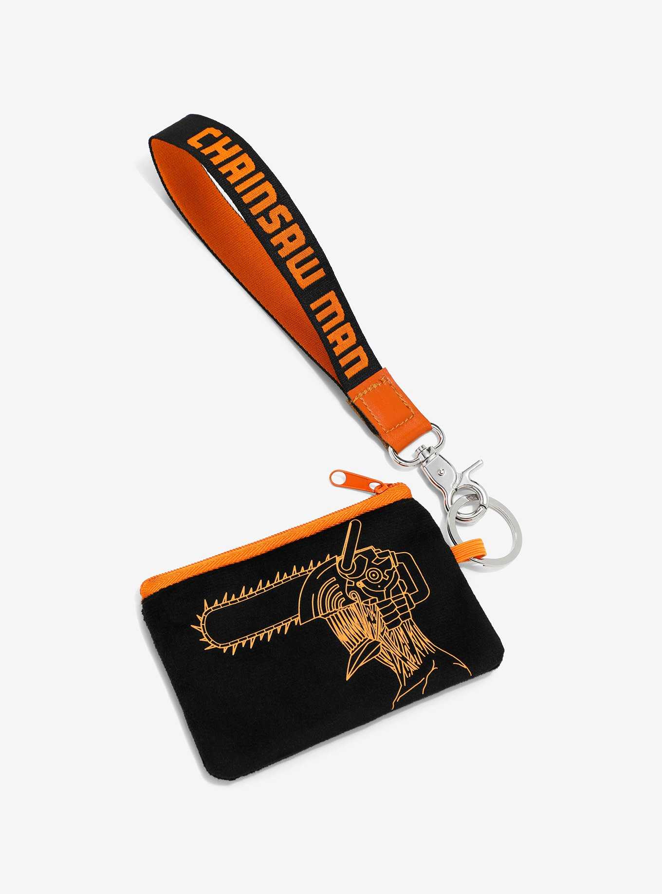 Chainsaw Man Lanyard and Pouch - BoxLunch Exclusive, , hi-res