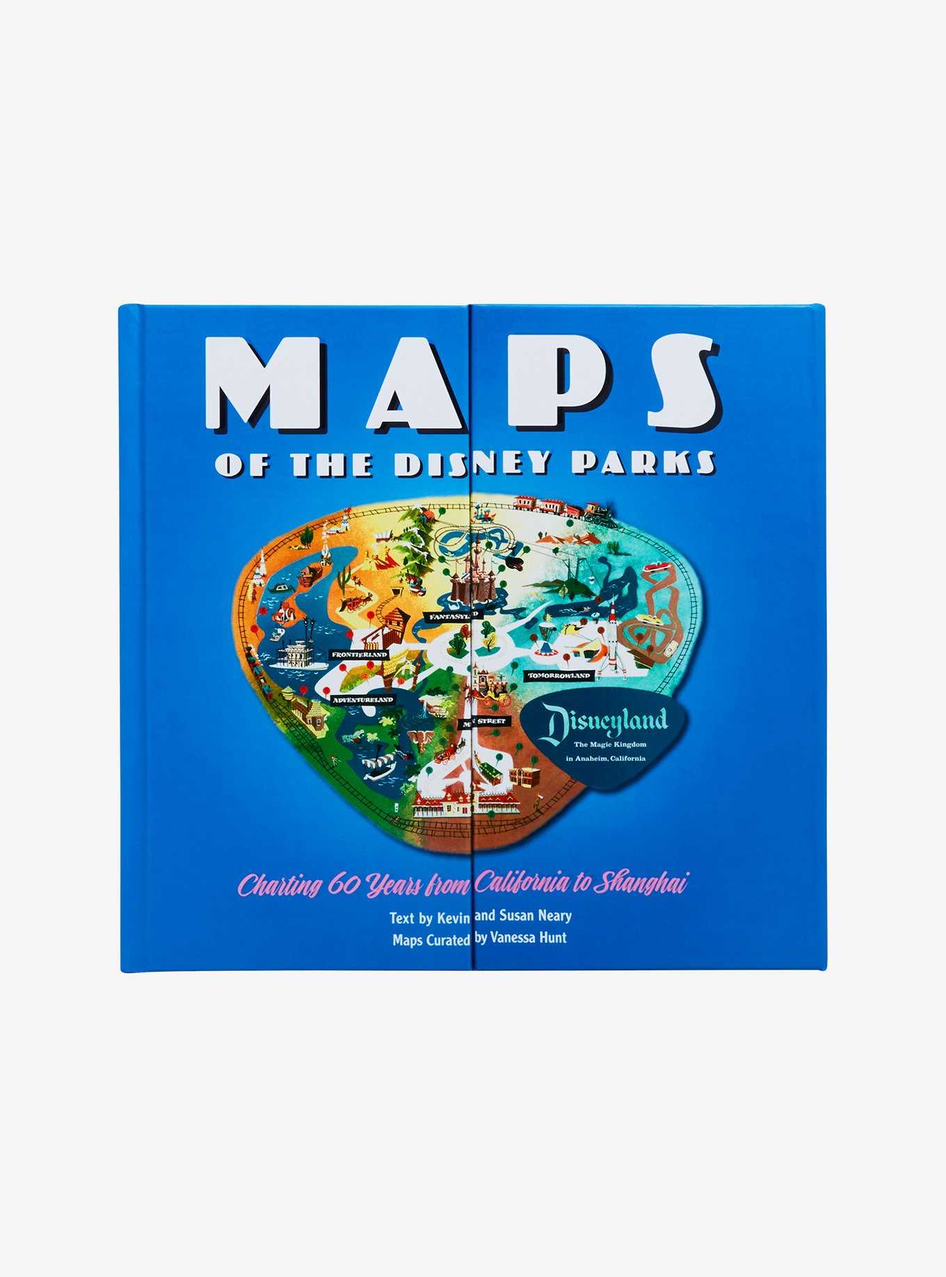 Maps of the Disney Parks: Charting 60 Years from California to Shanghai Book, , hi-res