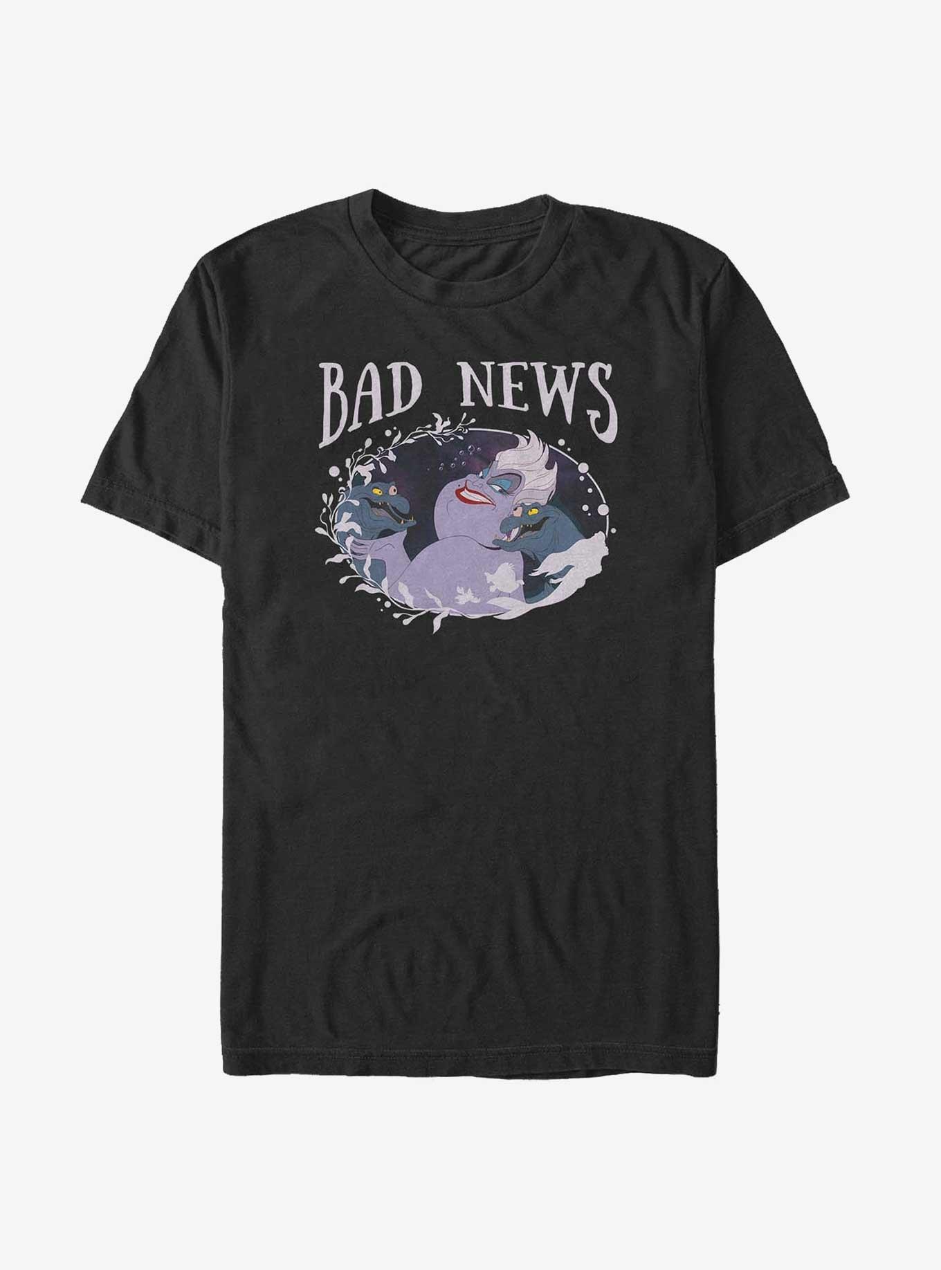Disney Villains Ursula Bad News Big & Tall T-Shirt