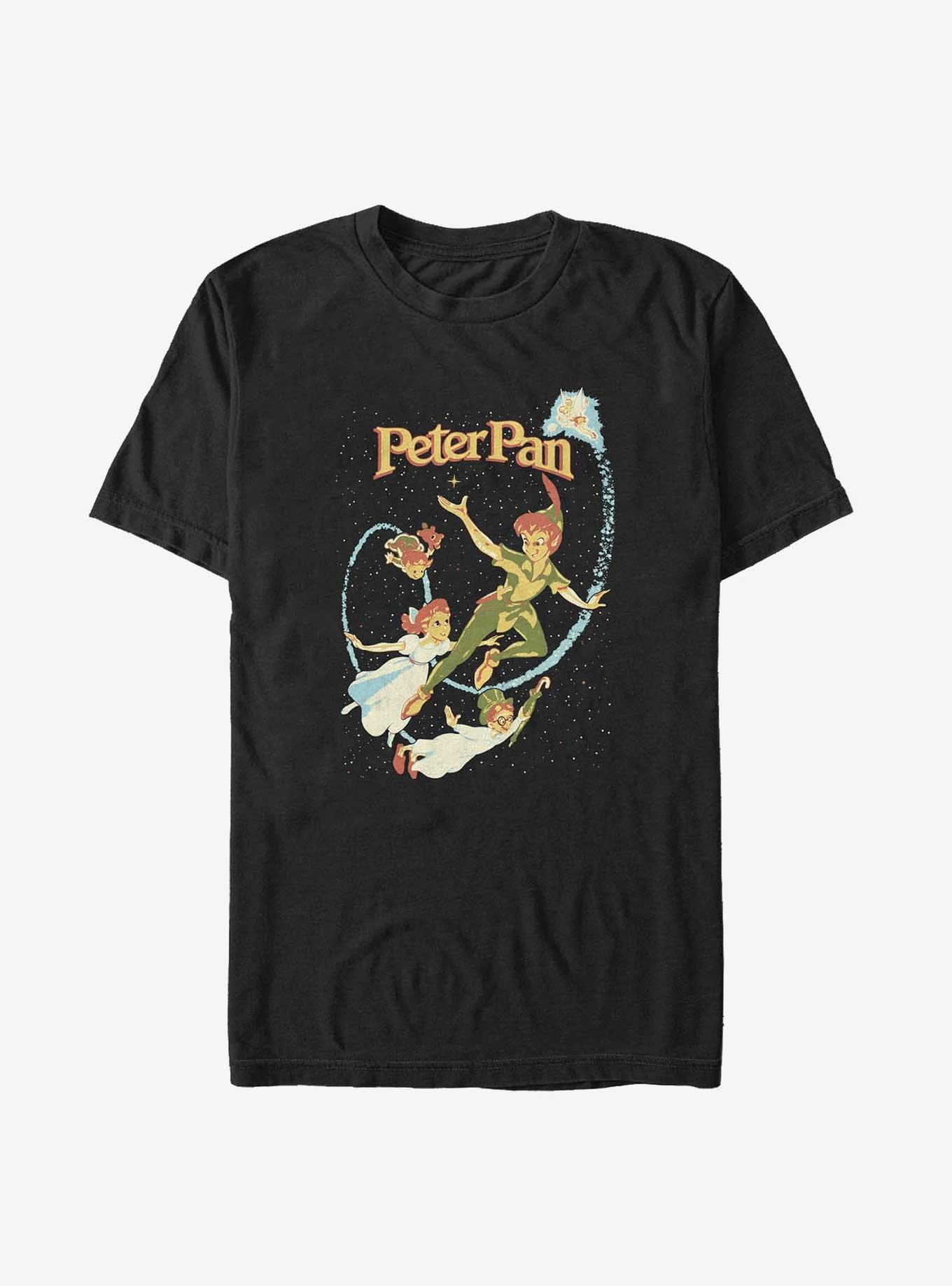 Disney Tinker Bell Fly By Night Big & Tall T-Shirt, BLACK, hi-res