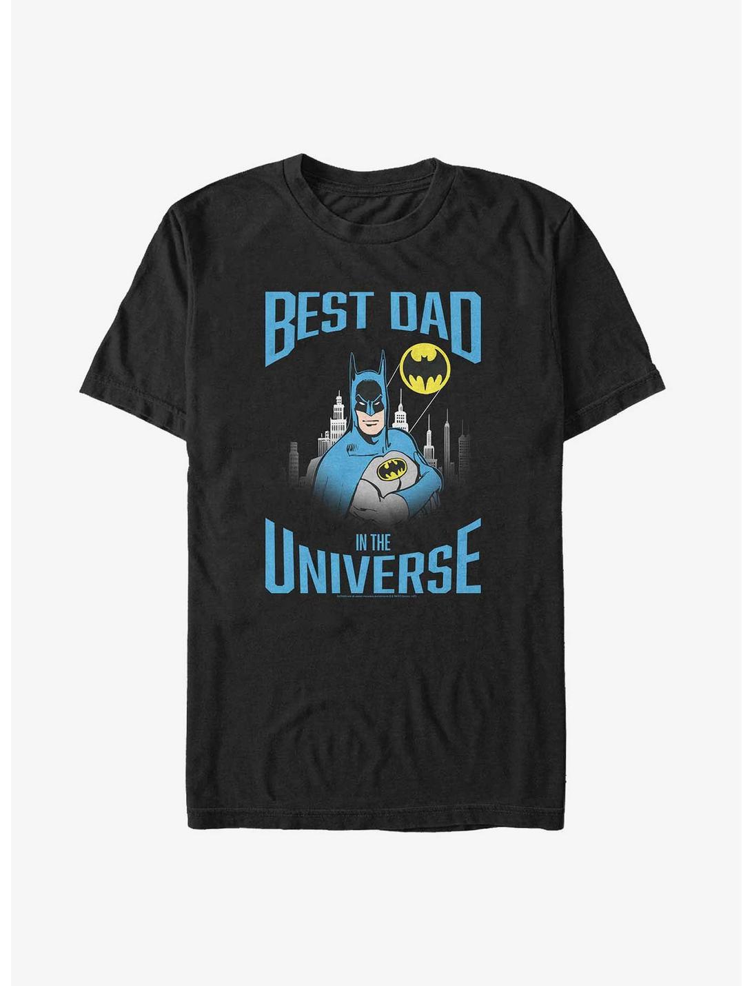 DC Comics Batman Best Bat Dad Big & Tall T-Shirt, BLACK, hi-res
