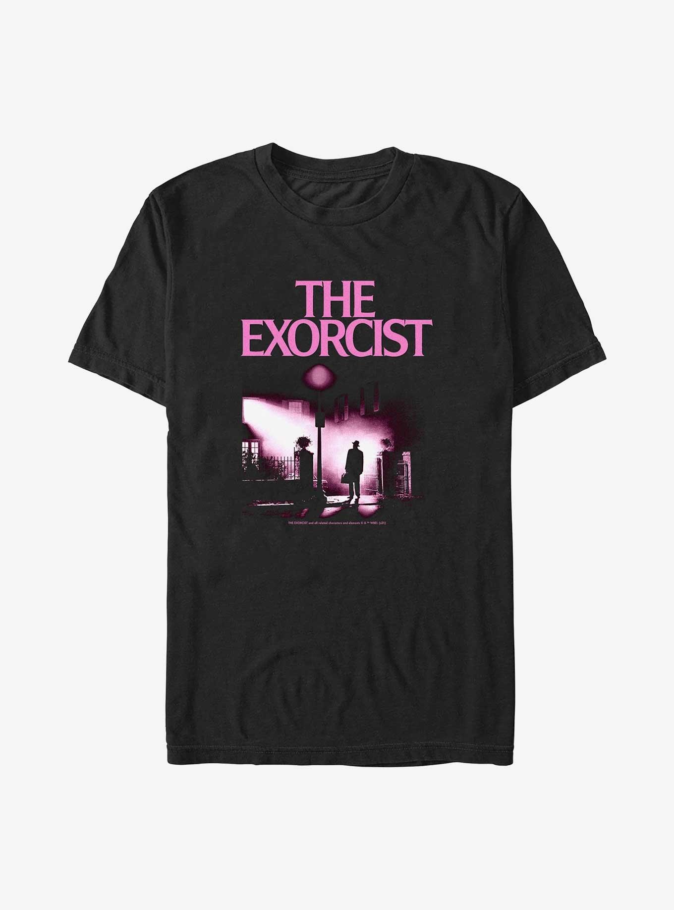 The Exorcist Pop Poster Big & Tall T-Shirt, BLACK, hi-res