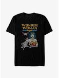 DC Comics Wonder Woman Vintage Wonder Big & Tall T-Shirt, BLACK, hi-res