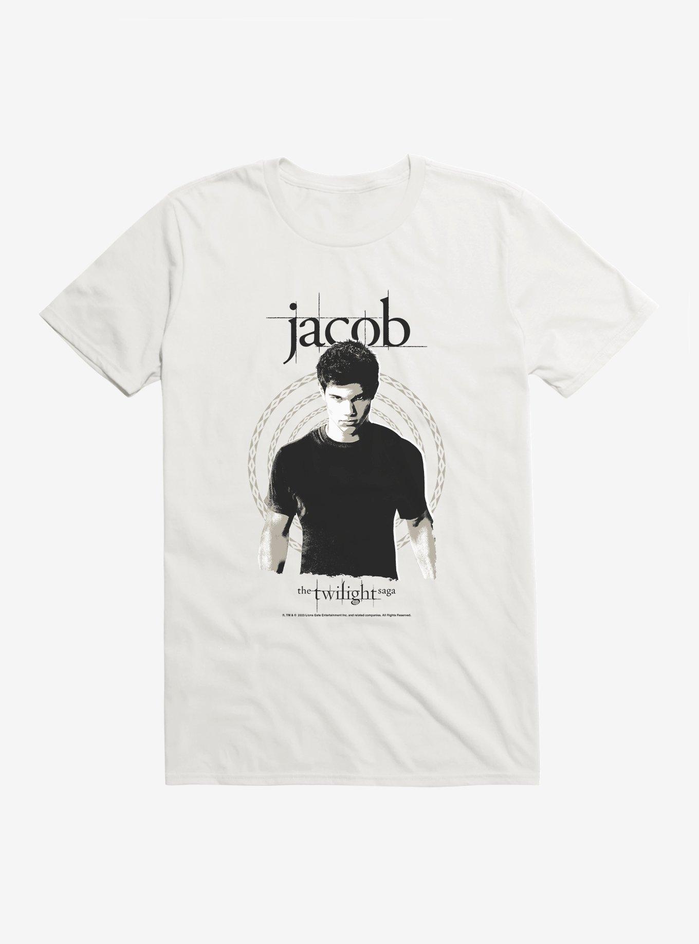 Twilight Jacob Portrait T-Shirt, WHITE, hi-res