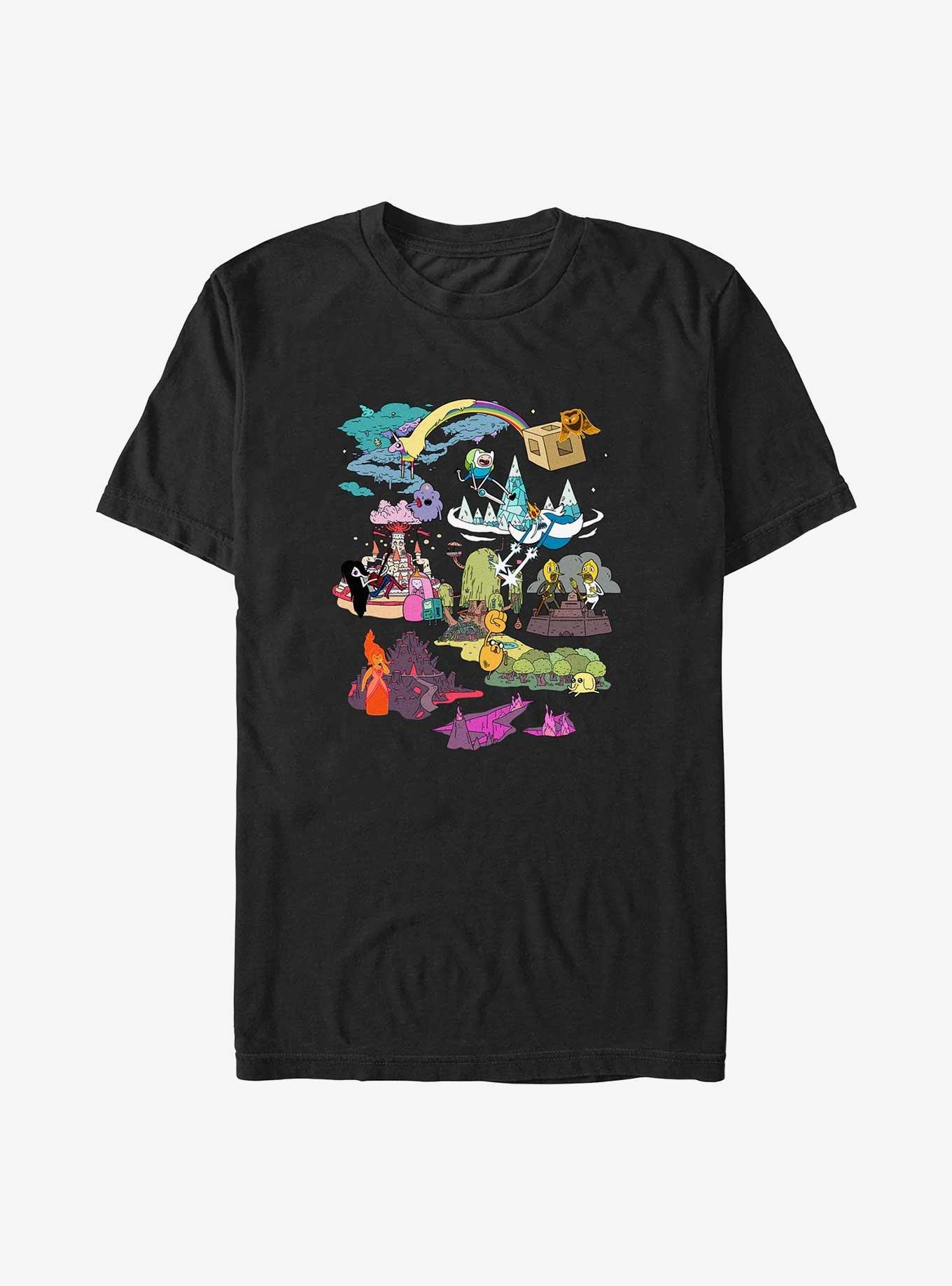 Adventure Time Land Of Ooo Big & Tall T-Shirt, , hi-res